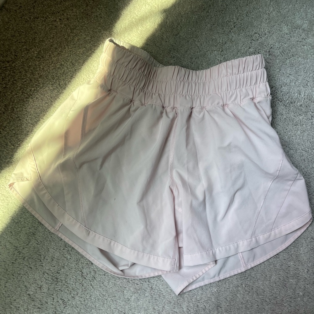 Lululemon Athletica Pink Athletic Shorts Lightweight Design